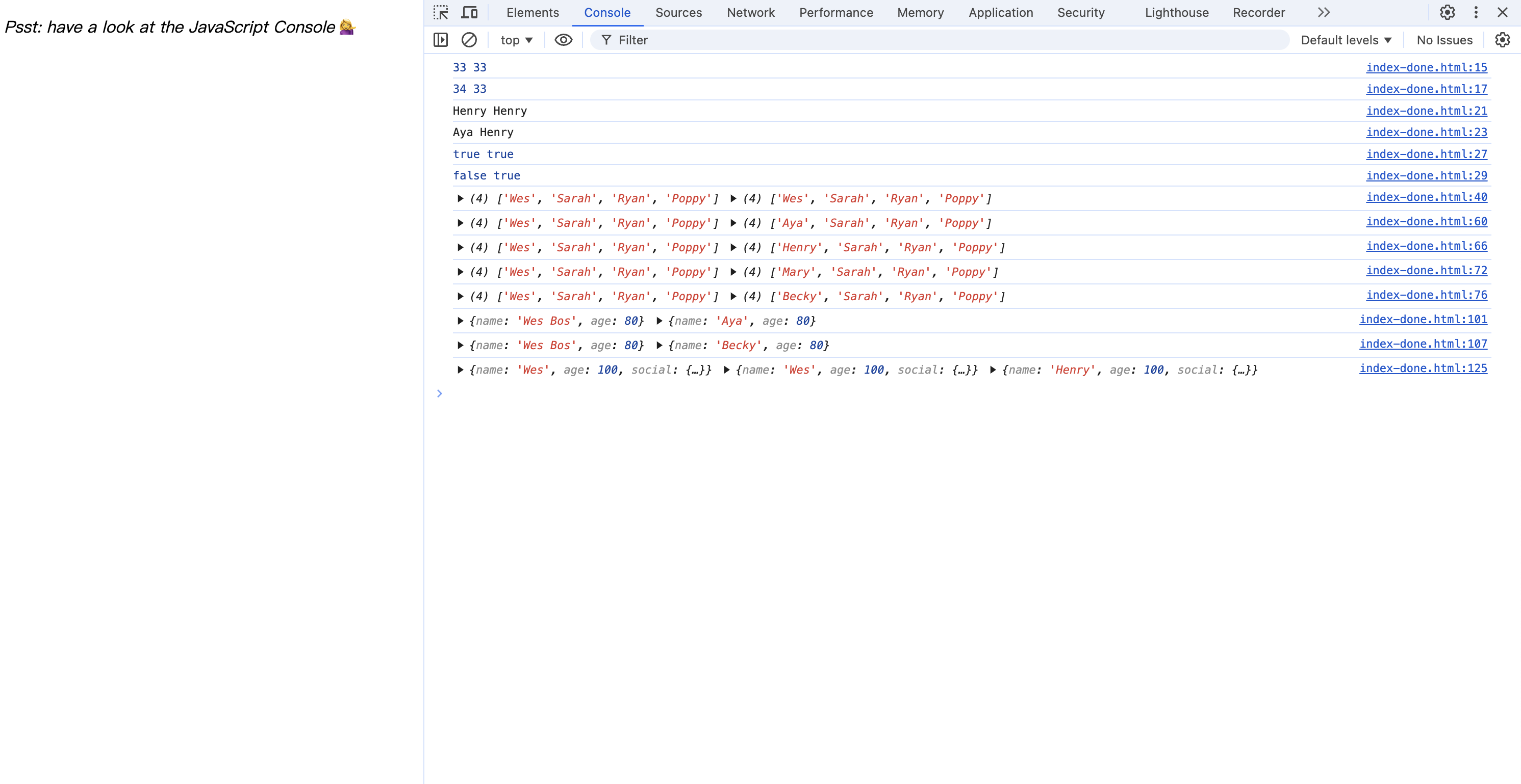 Day14 JavaScript References VS Copying
